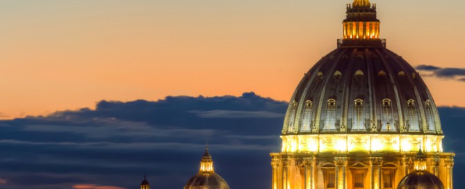 Cupola della Basilica si San Pietro a Roma