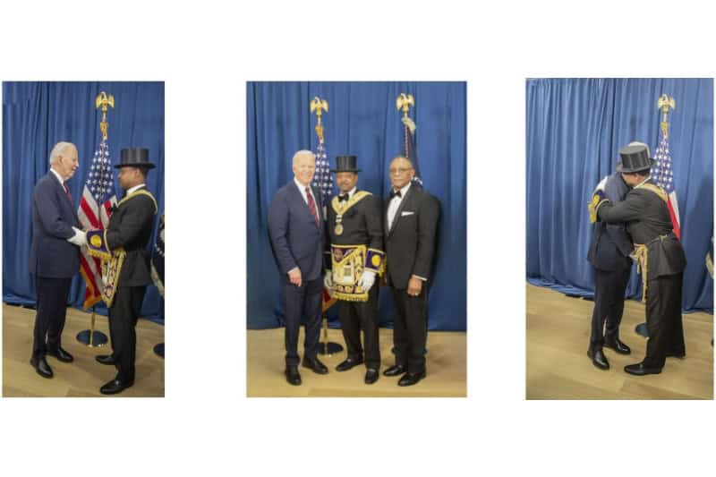 Joe Biden Jr, diventa affiliato alla massoneria 19 01 2025