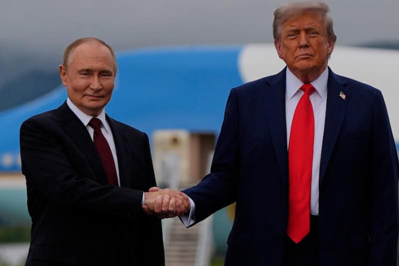 Trump e Putin in Alaska 15 08 2025 (AP PhotoJulia Demaree Nikhinson)