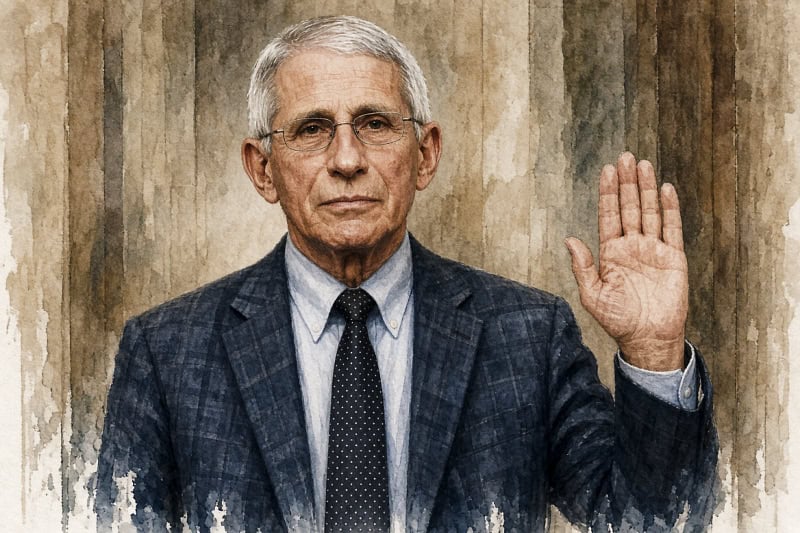 Anthony Fauci - (Immagine generata con IA tramite Grok Imagine di xAI)..