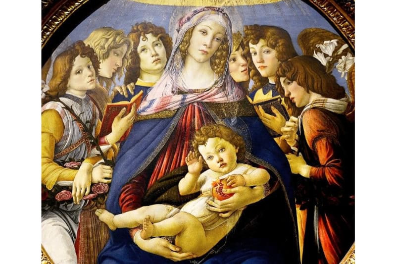 Botticelli - Madonna della melagrana